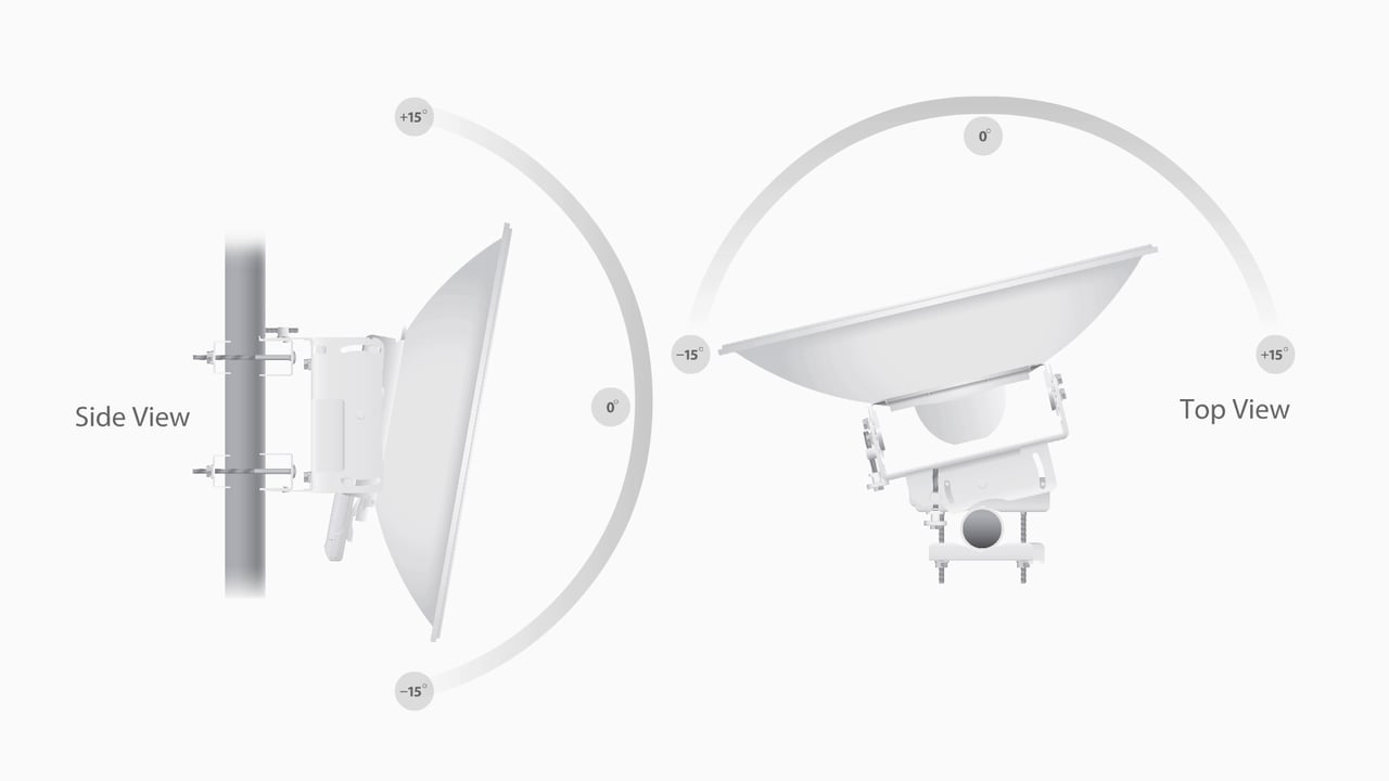 UBNT AF-5G30-S4 Ubnt Ubiquiti AF-5G30-S45 airFiberDISH 5G30 S45 DISH Anten ürün görseli 2 - wifidepo