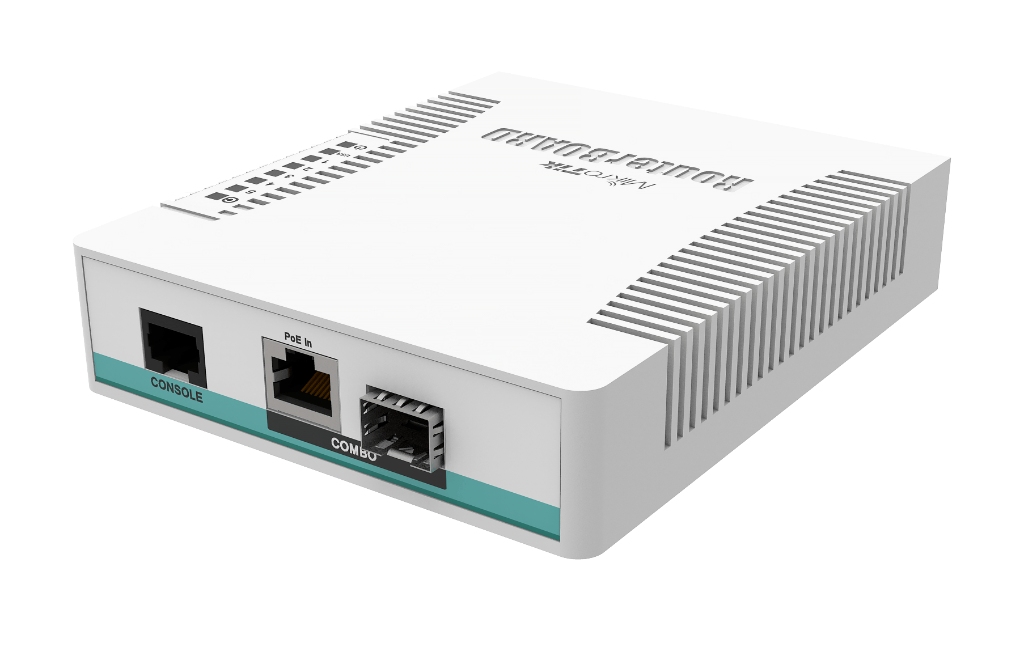Mikrotik CRS106-1C-5S MikroTik CRS106-1C-5S - 5× SFP ve 1× Combo Portlu Kompakt Fiber Switch ürün görseli 2 - wifidepo