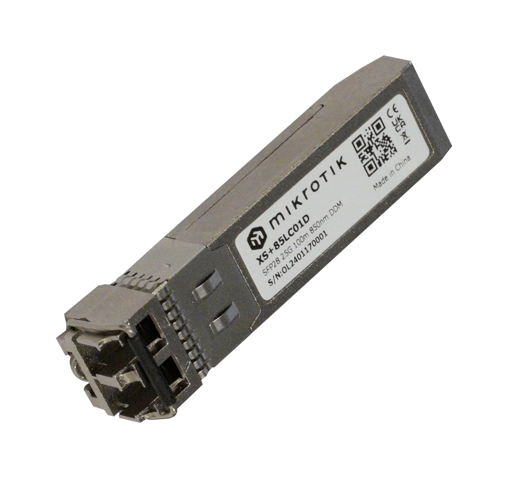 -Mikrotik XS+85LC01D SFP28 25G 100MT Fiber SFP Modül