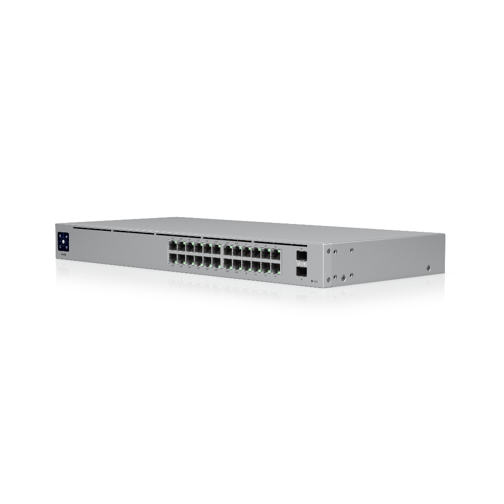 USW-24-POE-UBNT UniFi Standard 24 PoE (USW-24-POE) | 24 Port Fanless Layer 2 PoE Switch