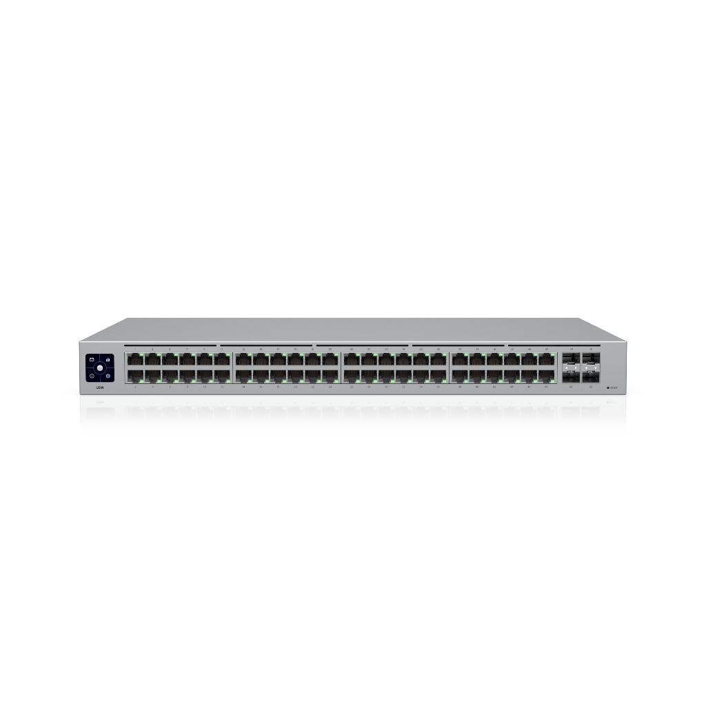 USW-48-UBNT UniFi Standard 48 (USW-48) | 48 Port Gigabit, 4 SFP, Fansız Layer 2 Switch